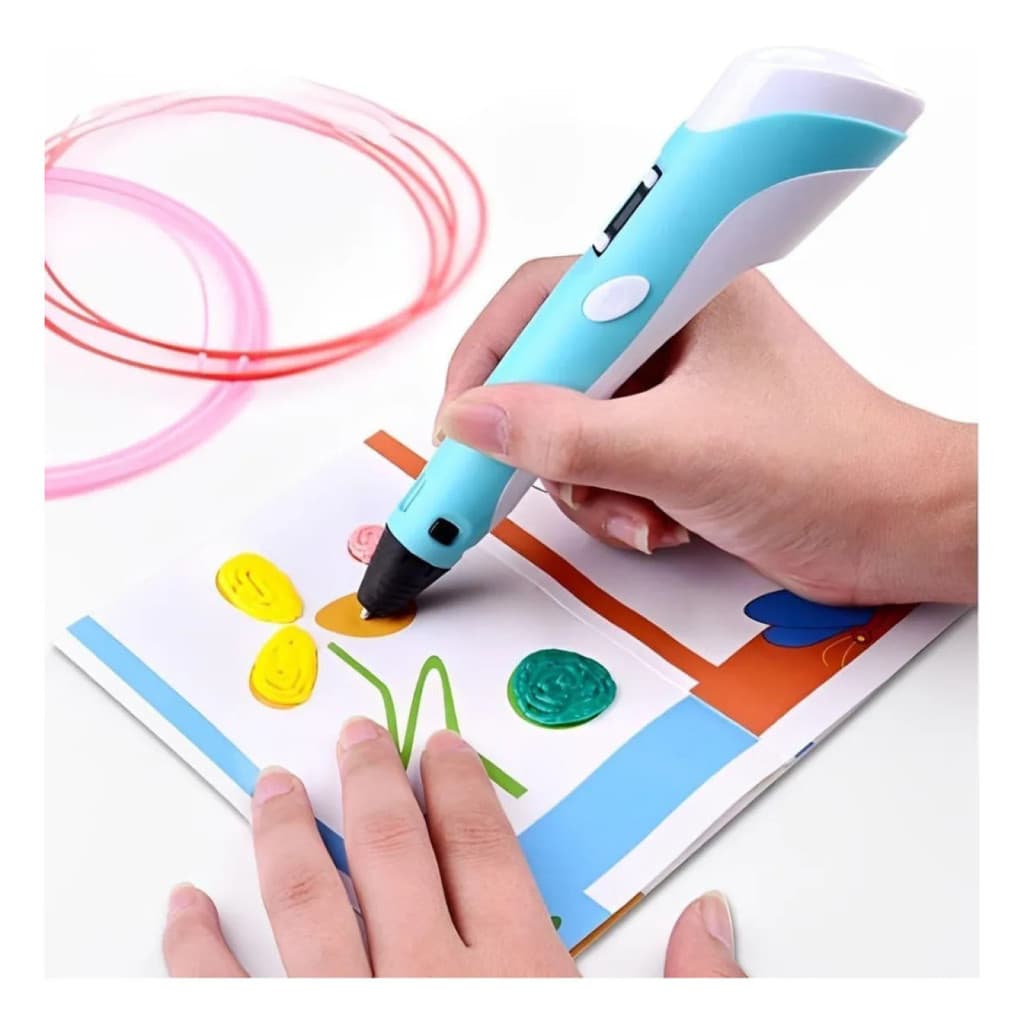 Caneta 3D Infantil Desenho De Impressão Criativa Menina