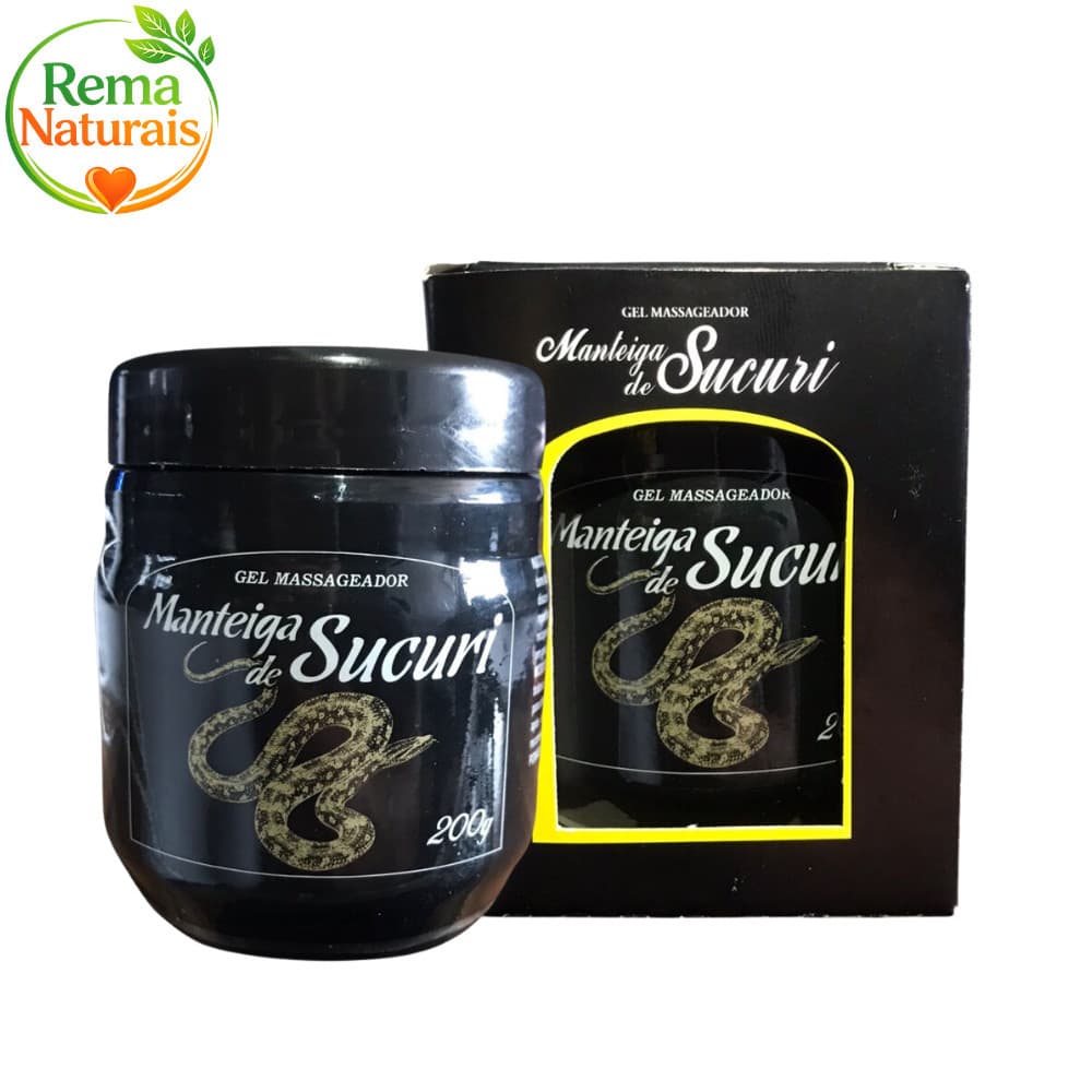 Kit 6 Gel Massageador Manteiga De Sucuri Néctar Cosméticos 200g