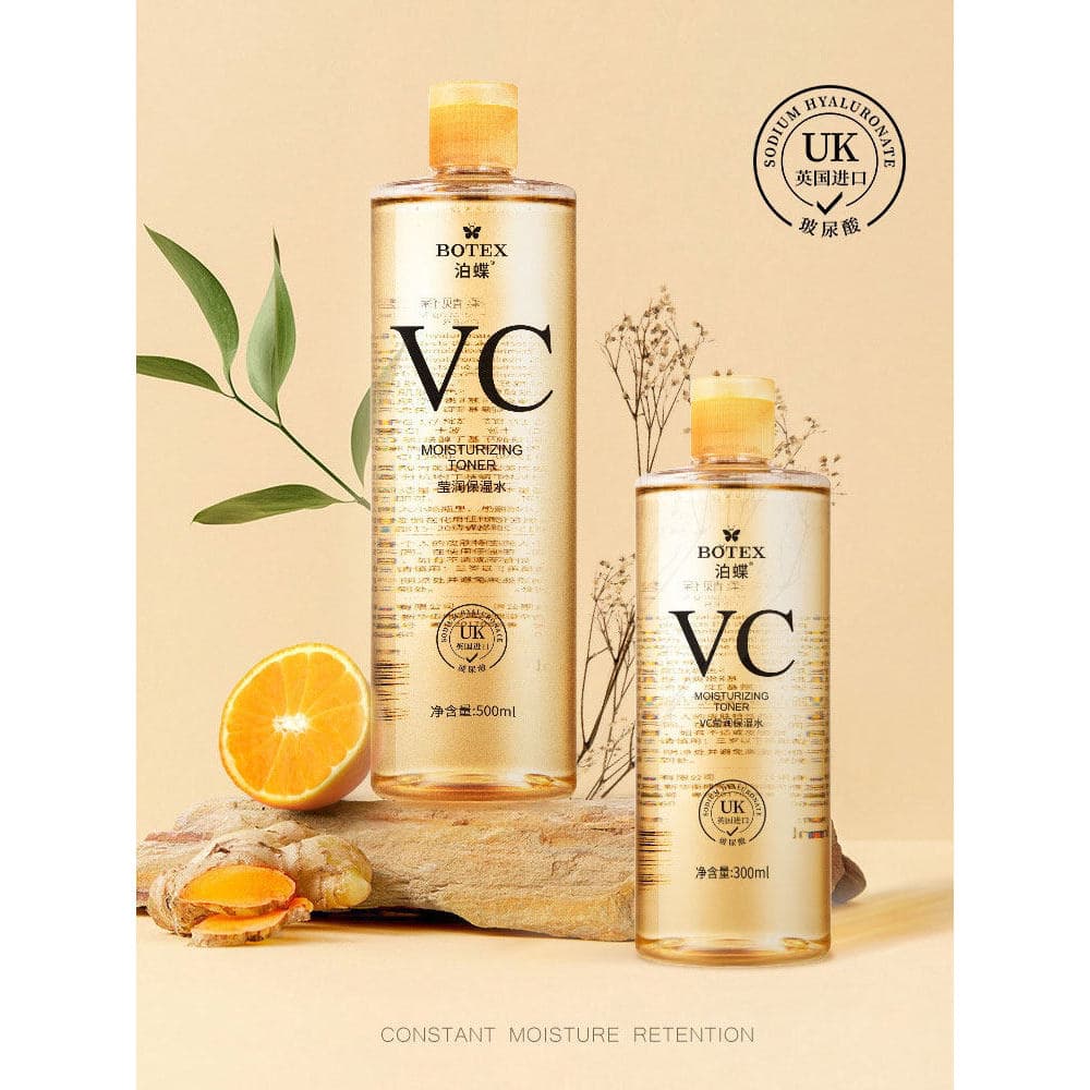 VC Toner essência hidratante equilíbrio água óleo maquiagem pacote molhado remover amarelo brilho encolher poros senhora
