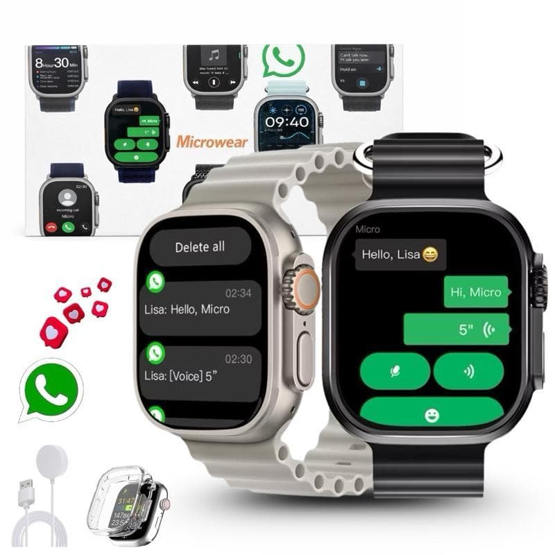 Smartwatch Watch 5 com WhatsApp Integrado série 11