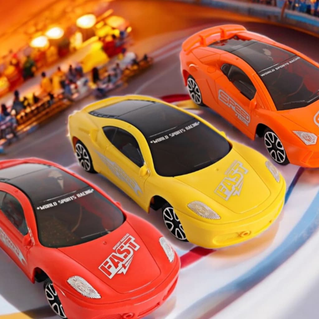 Carrinho controle remoto speed racing 2 funções brinquedo infantil