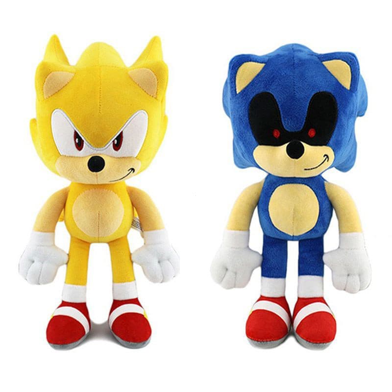 30cm Novo Super Sonic the Hedgehog Pelúcia Brinquedo Filme Sony Horror Inferno EXE Boneca Macio Presente Do Feriado fo
