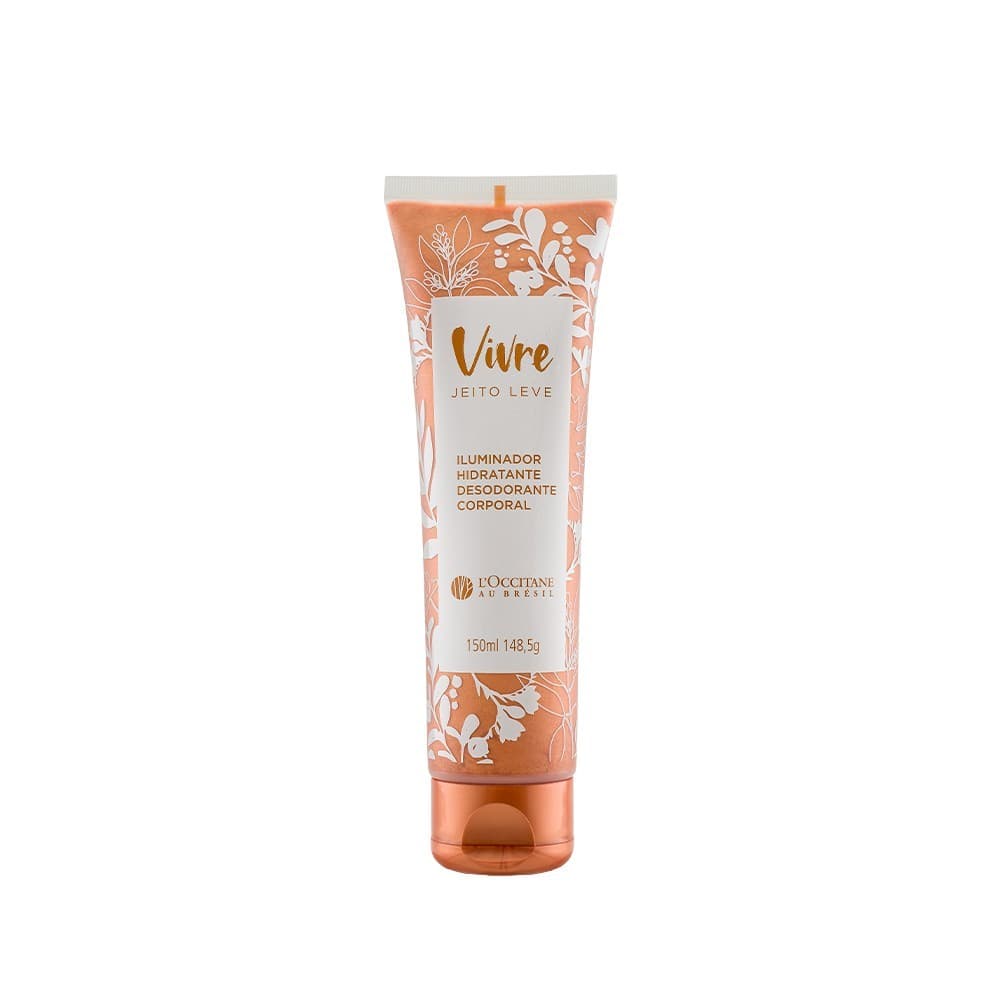 Iluminador Hidratante Desodorante Corporal Jeito Leve 150ml