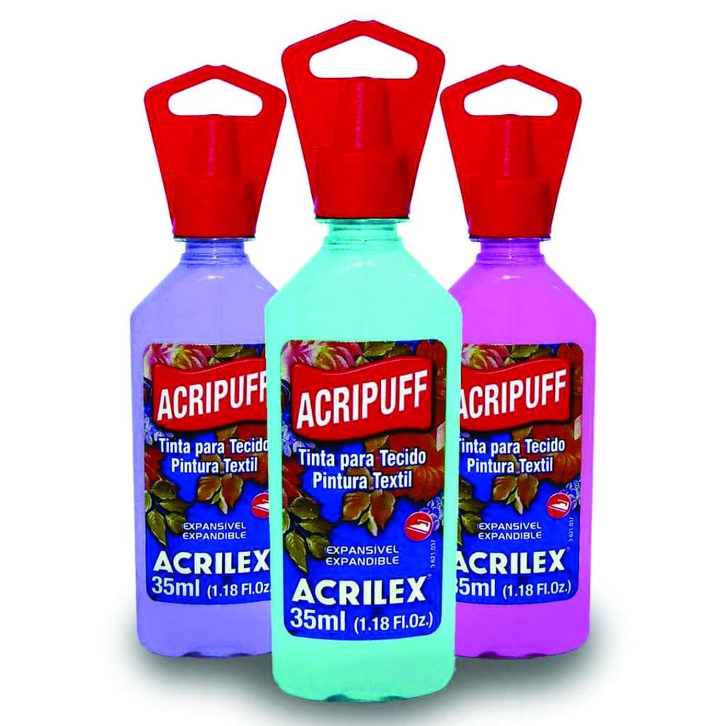 Tinta Acripuff para Tecido 35ml Acrilex