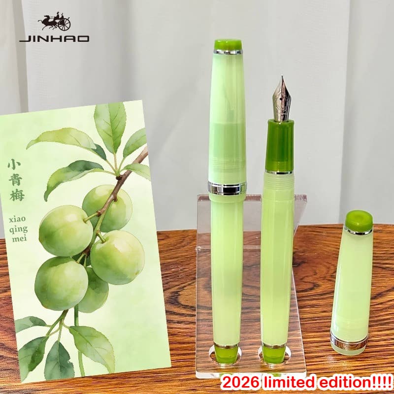 Edição Limitada Cores JINHAO 82 Caneta Tinteiro Macaron Cor Clipe Dourado EF/F/M De Caligrafia Material Escolar De Escri