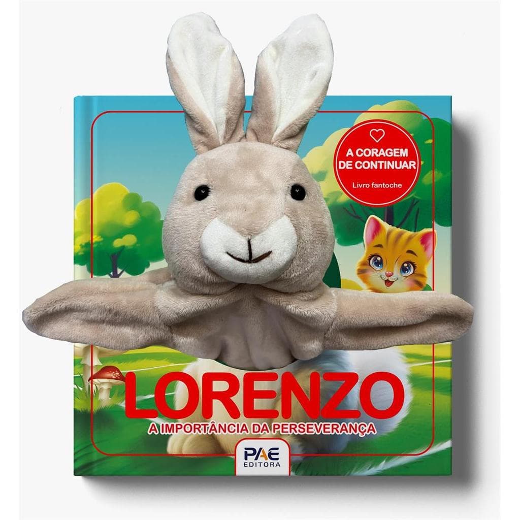 livro fantoche lorenzo - a importancia da perseverança autor pae editora