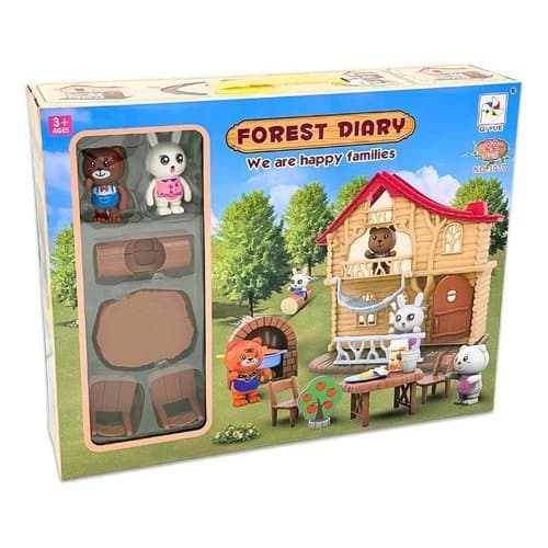 Conjunto Animais Plastico Acessorios Brinquedo Educativo 22 Pecas Infantil Diversao
