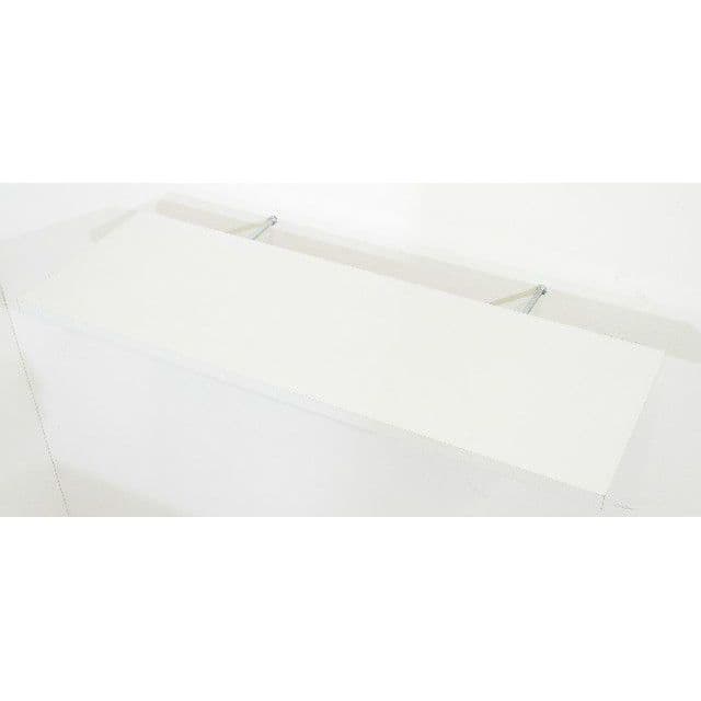 Prateleira Flutuante 20x100 cms com suporte incluso PBS 20100 Multivisao, prateleira com suporte invisivel i