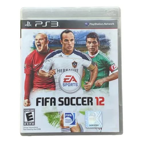 Jogo Fifa Soccer 12 - Ps3 - Midia Física Usado