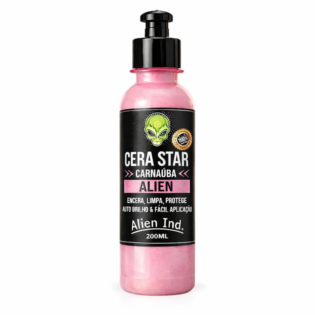 Cera Automotiva 4 Em 1 Alien Espelhamento Remove Riscos