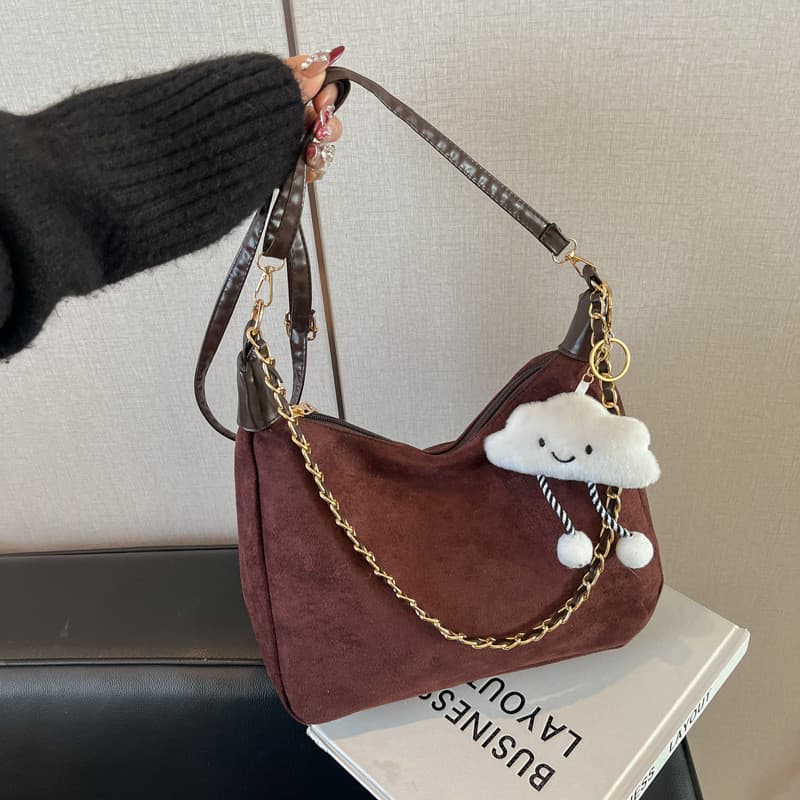 Bolsa Popular deste ano feminina 2025 novo estilo sacola feminina Commuter verão viagem grande capacidade bolsa grande d