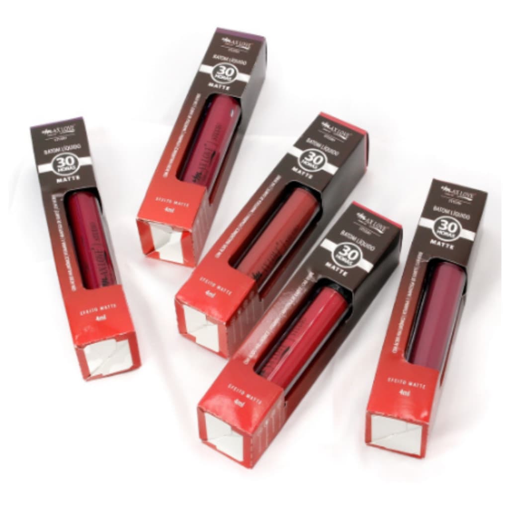 Batom Líquido Matte e Nude 30 Horas Max Love