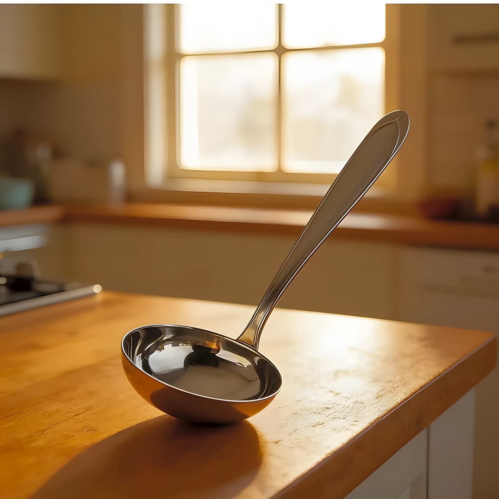 Concha Inox 28,5cm América Original Line - Ideal para Feijão, Sopas e Caldos