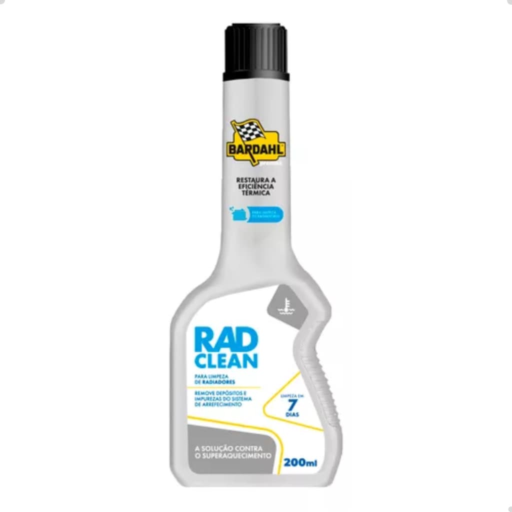 Aditivo Limpa Radiadores Bardahl Rad Clean 200 Ml Radiador