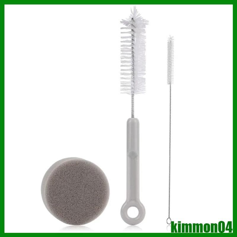 kim 3pcs Conjunto Escovas Limpeza Gatos Estimação Bebedouros Submersível Ferramenta Garrafas Para Cães