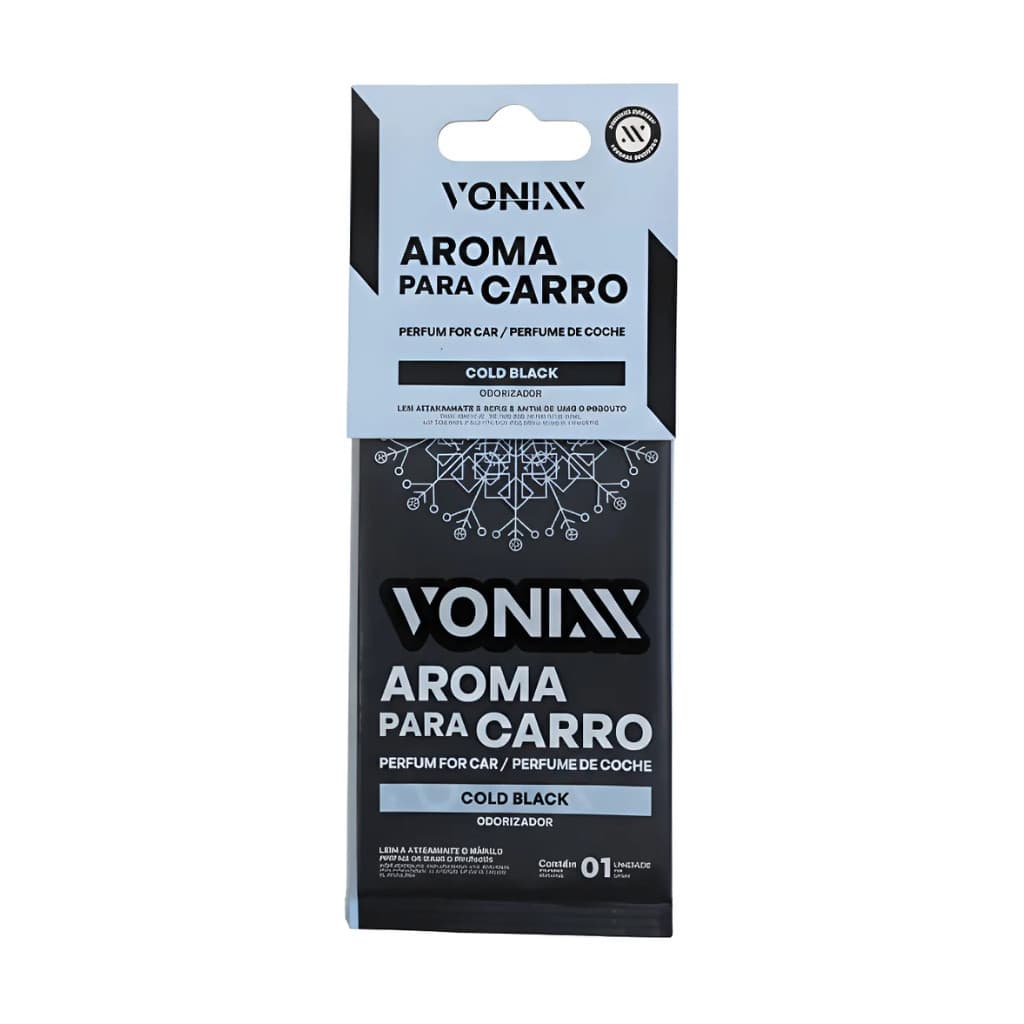 Aroma Cold Black Para Carro Vonixx Cheirinho Odorizador