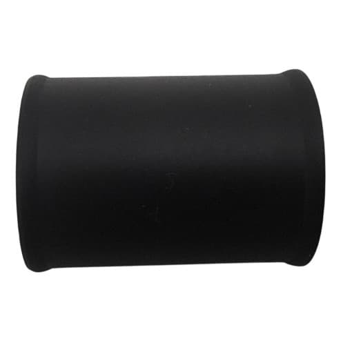 Conexão Luva Metal Latão Preta Roscas Fêmeas 1/2 Agua Gas Preto Fosco