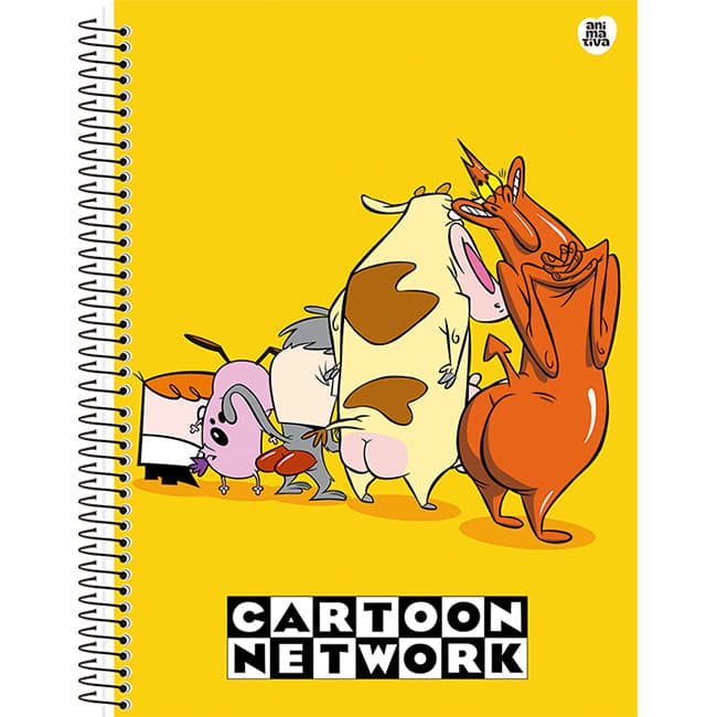 Caderno Universitário 1M  80fls Cartoon Network