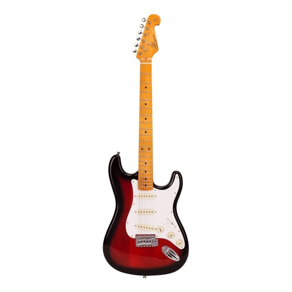 Guitarra Elétrica Sx Vintage Series Sst57+ De Tília 2-tone Sunburst Brilhante