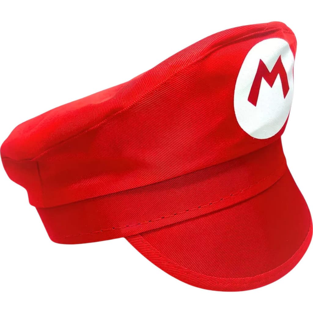 Chapéu Vermelho Encanador Italiano Fantasia Clássica Cosplay