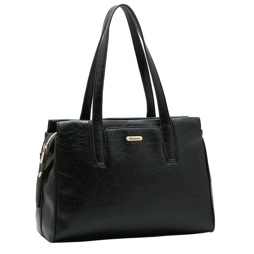 Bolsa Ombro Boho Chic Preto Chenson