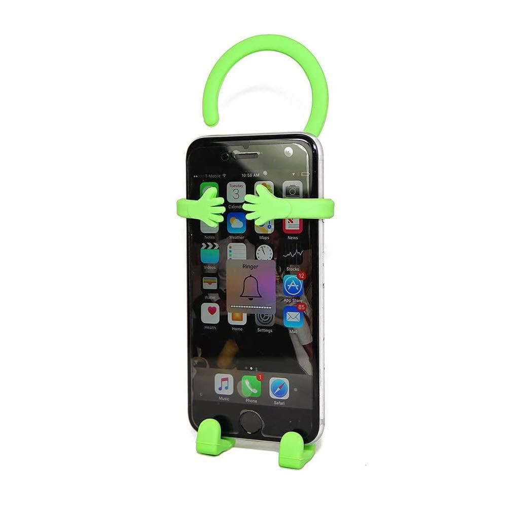!LIQUIDAÇÂO! Kit 2 Suporte de Celular Criativo em Formato de Boneco (Cor aleatório)