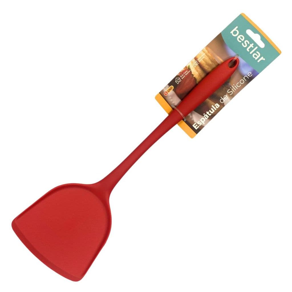 Espátula de Silicone Vermelho - Bestlar