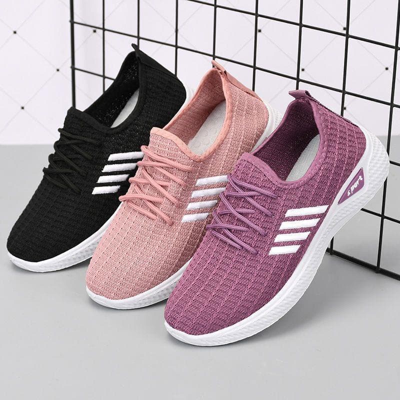 Velho pequim sapatos de pano moda feminina coreano sapatos esportivos casuais respirável leve sola macia tênis de corrid
