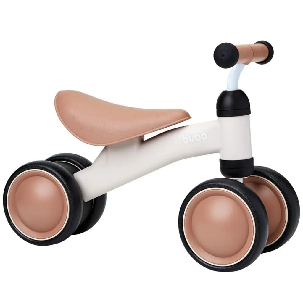 Bicicleta de Equilíbrio Sem Pedal Bege - Buba