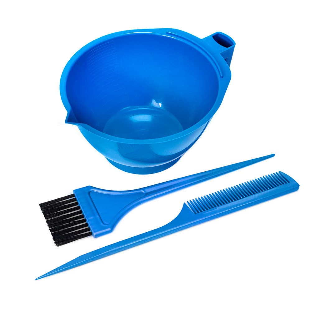 Kit de Tintura com Tigela Pente e Pincel Santa Clara