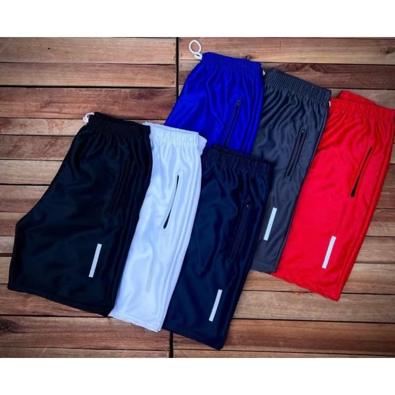 KIT 5 BERMUDAS MASCULINA CHIMPA DRYFIT EM ALTA KIT COM 5 PEÇAS