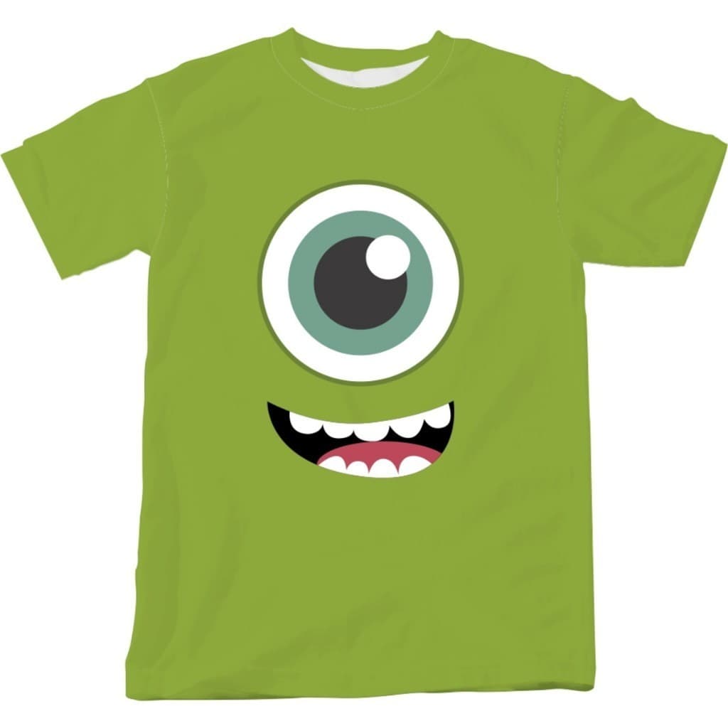 Camiseta Monstros SA - Mike Wazowski - Fantasia Carnaval