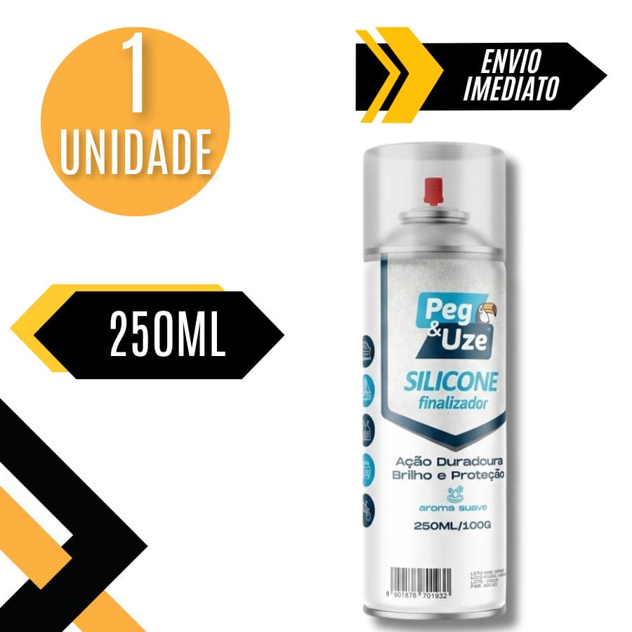 Silicone Spray Finalizador Automotivo Perfumado fragrâncias 250m - Tutti Frutti