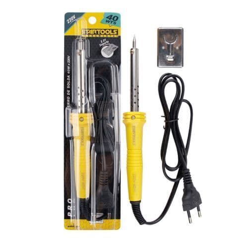 Ferro de Solda 40W Bivolt 127V 220V Ponta Fina Precisão Cabo Ergonômico