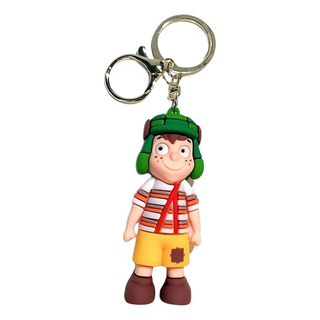 Chaveiro Pingente Emborrachado Silicone Turma Chaves Vila