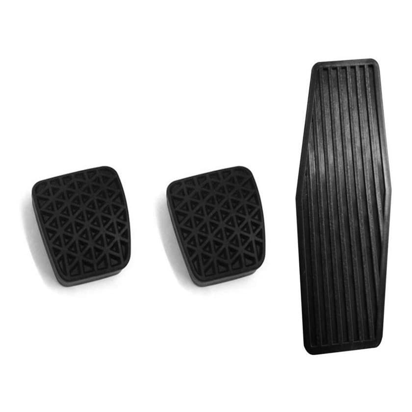 Kit Borrachas Capas Dos Pedais Astra Vectra Novo E Zafira C/ Cambio Manual