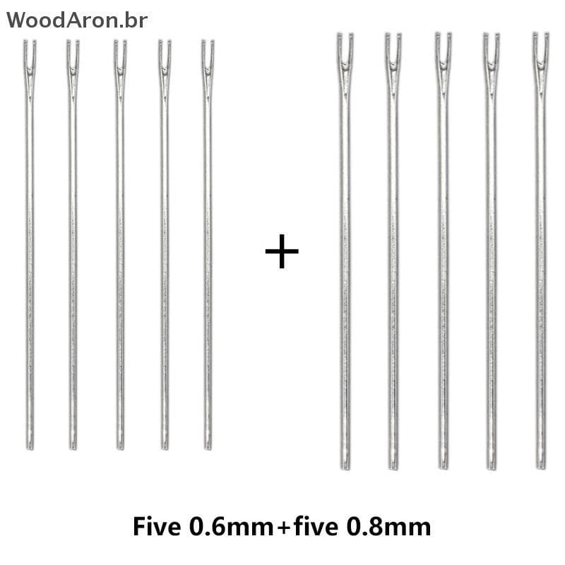 WoodAron 0.6mm 0.8mm Rerooting Needle Boneca Repintar Cabelo Bonecas Cabeça Reborn Ferramentas De Enraizamento De Peruca