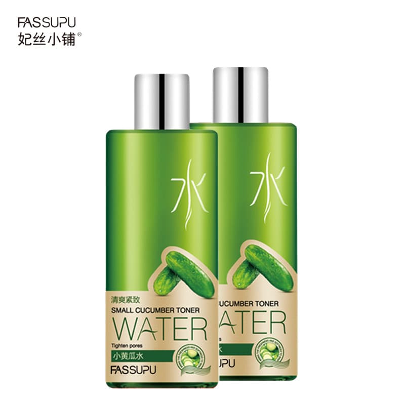Feisi Shop Pepino Água Hidratante Hidratante Diminuir Poros Toner de Controle de Óleo Iluminar o Tom da Pele