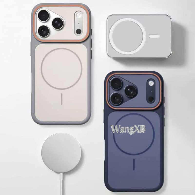 { Com Acabamento Fosco , Magnético , material Acrílico } Capa De Telefone Adequada Para iPhone 17 , 16 , 15 , 14 , 13 ,