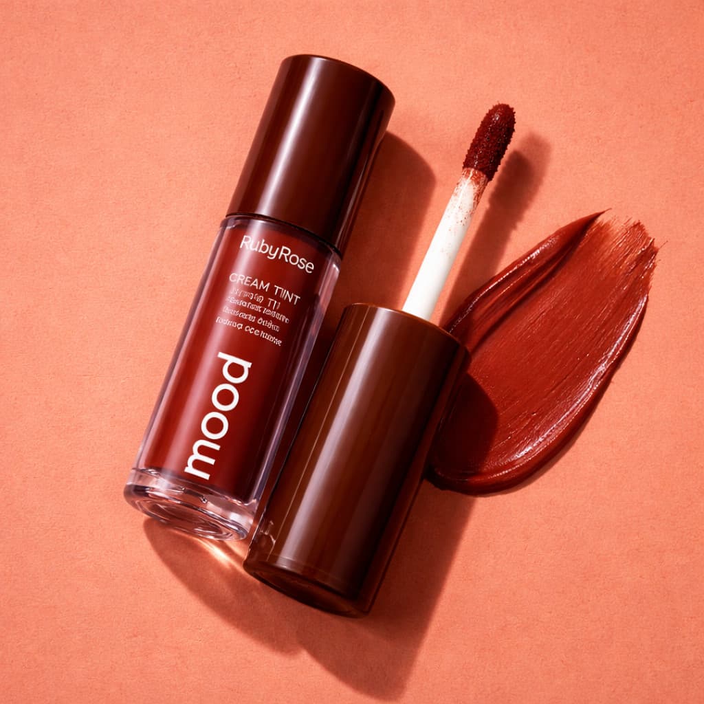 Cream Tint Mood da Ruby Rose Multifuncional 3x1 Olhos + Lábios + Rosto Batom Sombra ou Blush)