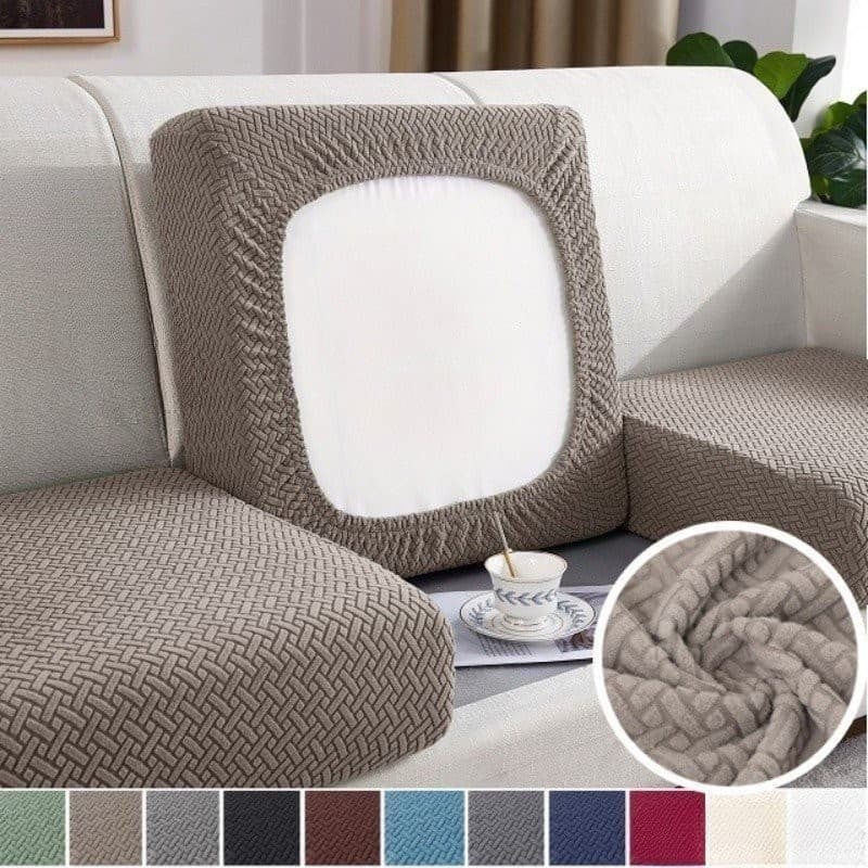 Novadi BoT Elástico Jacquard Sofá Combinação 1/2/3/4 Assento Móveis Adequados para Almofada para Animais de Estimação Cr