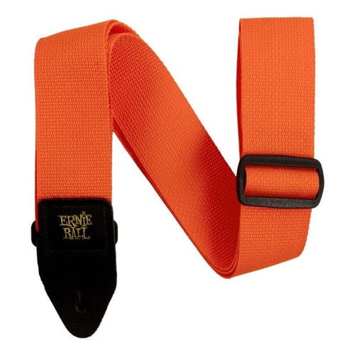 Correia Ernie Ball P/ Guitarra Violão Polypro Laranja P05353