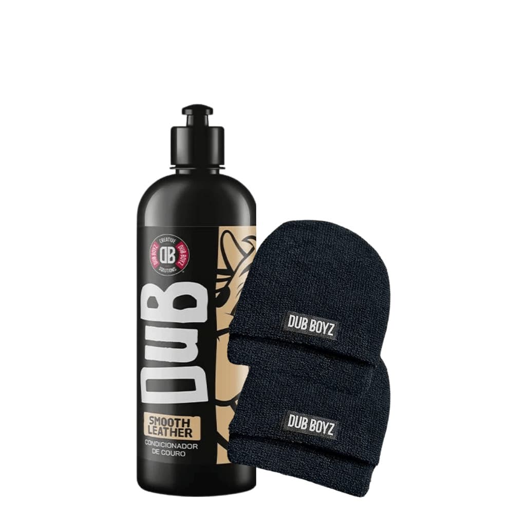 Dub Boyz Smooth Leather Tratamento e Conservação de Couro Com Dub Jack Aplicador de alta qualidade
