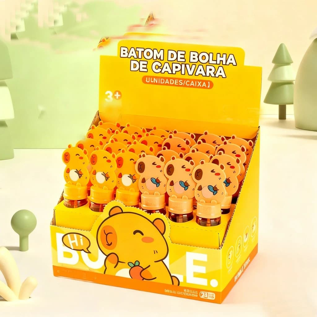 10 Bolhas de Sabão Coloridas em Kit: Decoração para Festas de Aniversário & Festa Junina, Prenda Divertida