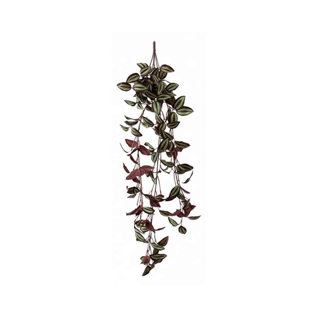 Pendente Folhagem Lambari Roxo 80cm | Planta Artificial Real