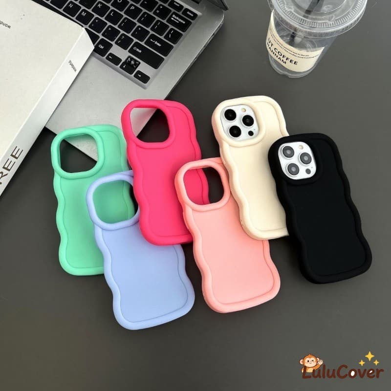 Capa De Telefone Macaron Pastel Fofa Para Redmi 15 15C 171 173 Poco C85 F7 M7 Plus 5G X7 Pro Caixa De Cor Doce Moldura O