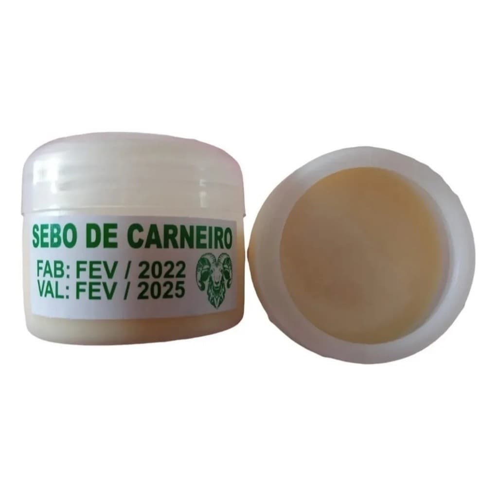SEBO DE CARNEIRO PURO - 100% NATURAL - 50g