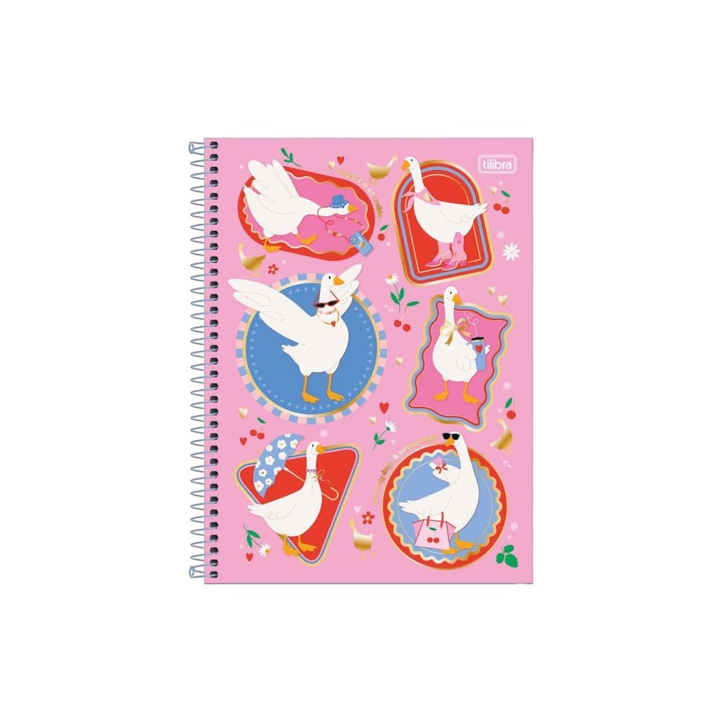 Caderno 1 matéria Cindy - Tilibra 80 F