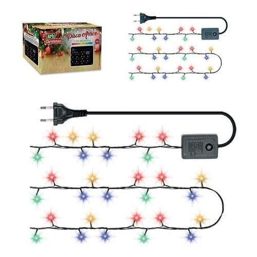 220V - Pisca Pisca Arroz Colorido 100 Luzes Cores Led 220v Zein