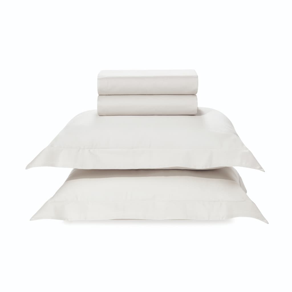 Jogo de Cama Queen Algodão Egípcio Cetim 300 Fios Toque Macio Antialérgico 4 Peças Bossa Karsten